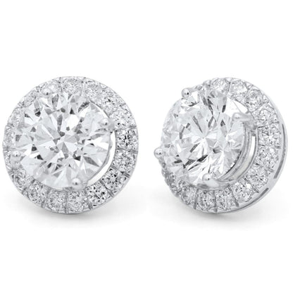 Halo 2 in 1 Stud Earrings
