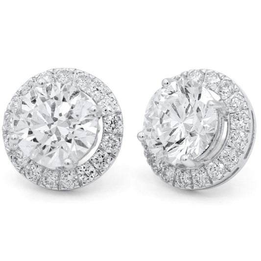 Halo 2 in 1 Stud Earrings